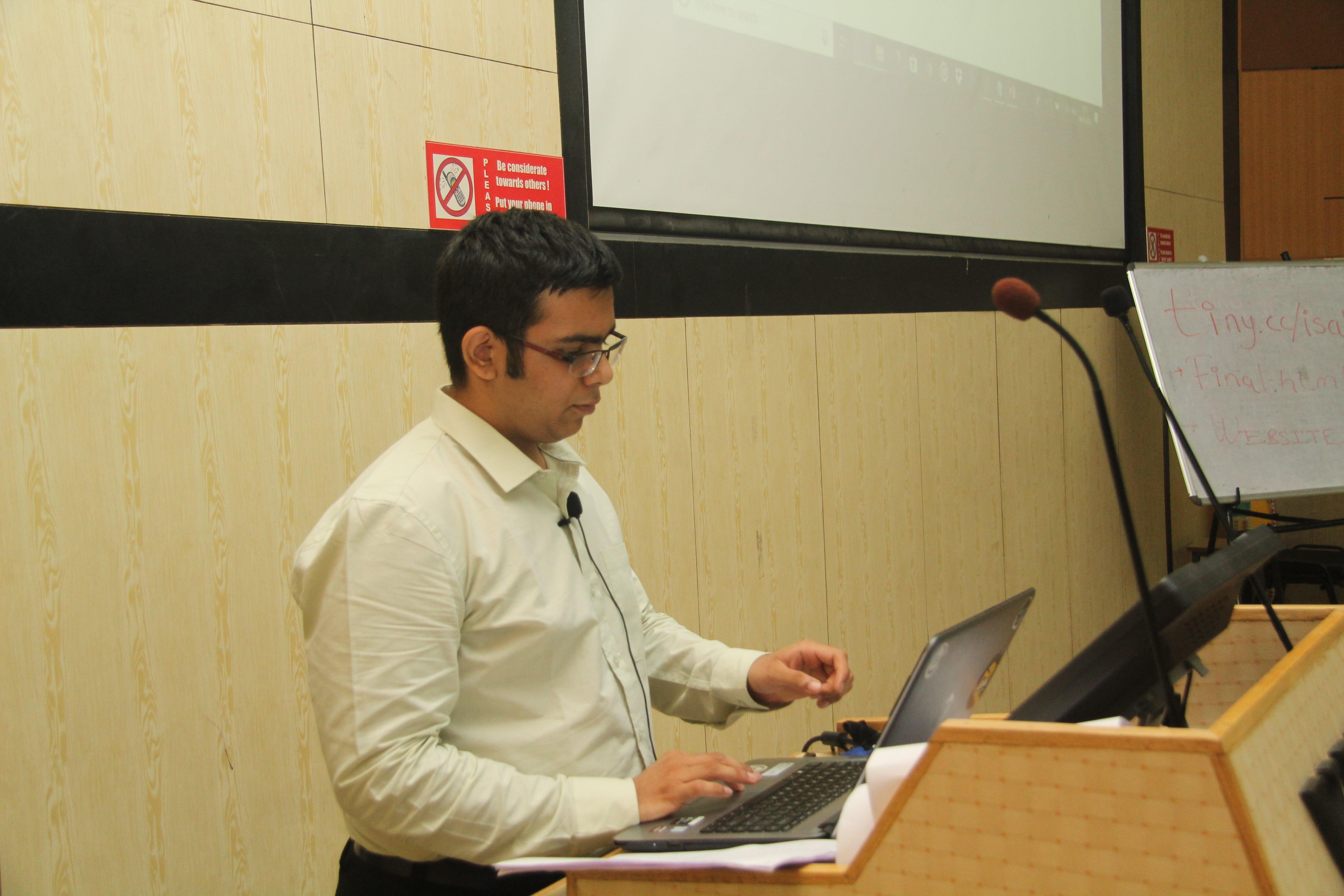 JavaScript Workshop at VIT University